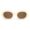 Celine Triomphe Logo Oval Sunglasses Women Sunglasses 40194U