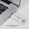 New Multifunctional 3 In 1 TypE C   USB Card Rder High Speed   (Black)