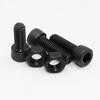 Hex Socket Head Cap Screws Nut M2 M3 M4 M5 M6 Grade 12.9 Machine Screw  Alloy Steel Black Bolt Nut Hexagon Socket Bolt Nut Kit