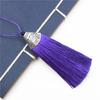 Pure Handmade Fish Mouth Tassel Ear Bag Hanging Keychain Special Alloy Metal Hat Tassel Ear Pendant Pendant