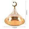 Elegant Cake Stand with Lid Party Table Candy Dish Storage Tray Snacks Plate