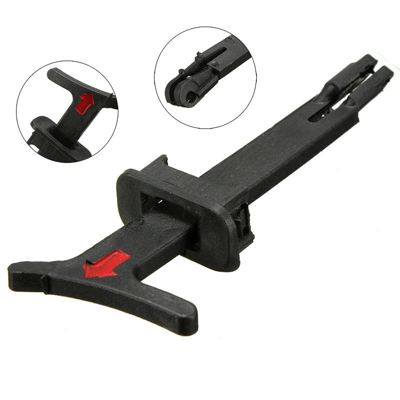 

1pcs 1J0823593C Cover Handle Release Lever Bonnet Hood Release Handle Rod Pull Catch Clip Cover Handle For VW MK4 Golf 1998-2006 чорний