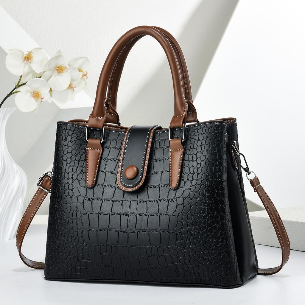 Fashionable Pu Handbag With Zipper Flap And Card Pocket For Womens Daily Use