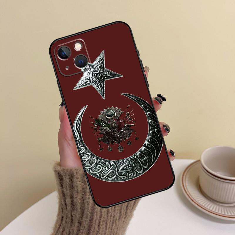 

Turkey Turkish Flag Phone Case For iPhone 17 16 15 14 13 11 12 Pro Max mini 15 16 Plus 16e 17 Air Cover Funda iPhone 11
