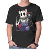 Unisex Crew Neck T-Shirt Stocking Stuffer Knight Graphic Short Sleeve Casual Tee