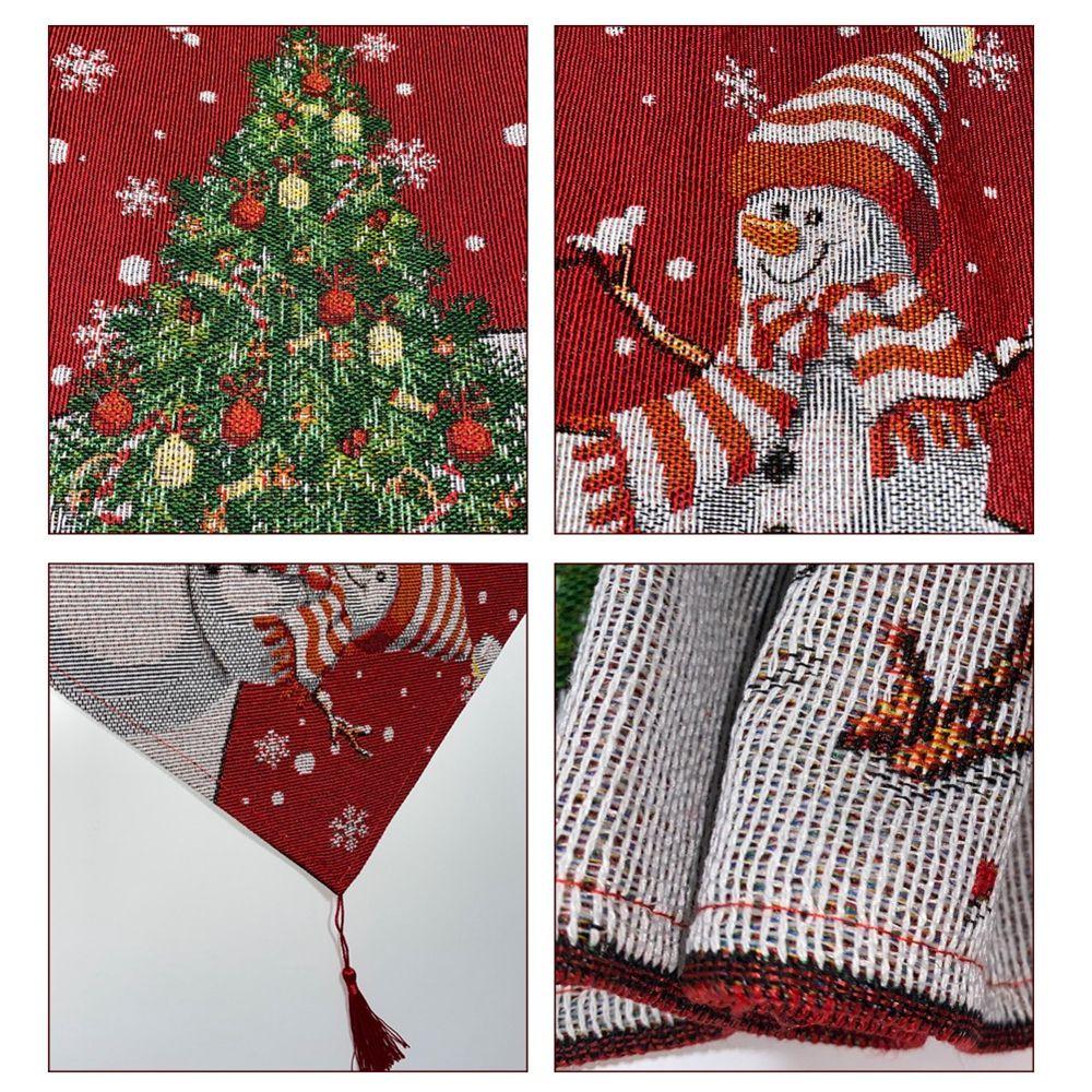 Decoration Merry Christmas Christmas Table Runner Tablecloth Table Runner Christmas Decoration