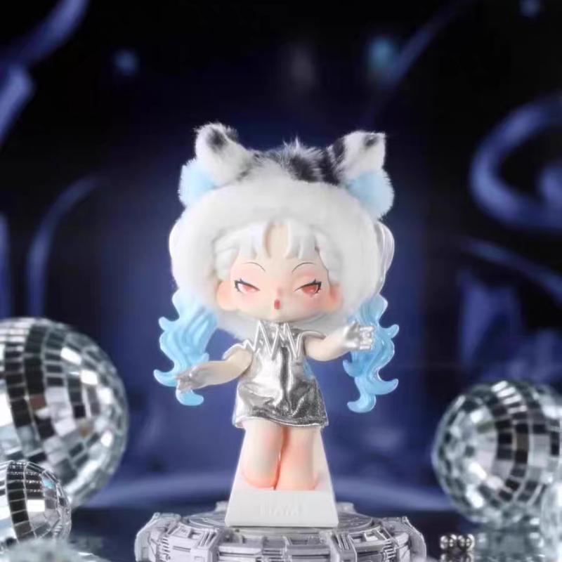 Seria Midnight Disco Blin Dbox Postacie Akcji Anime Urocze Akcesoria Biurkowe Tajemnicza Zabawka w Ślepym Pudełku Modne Prezenty