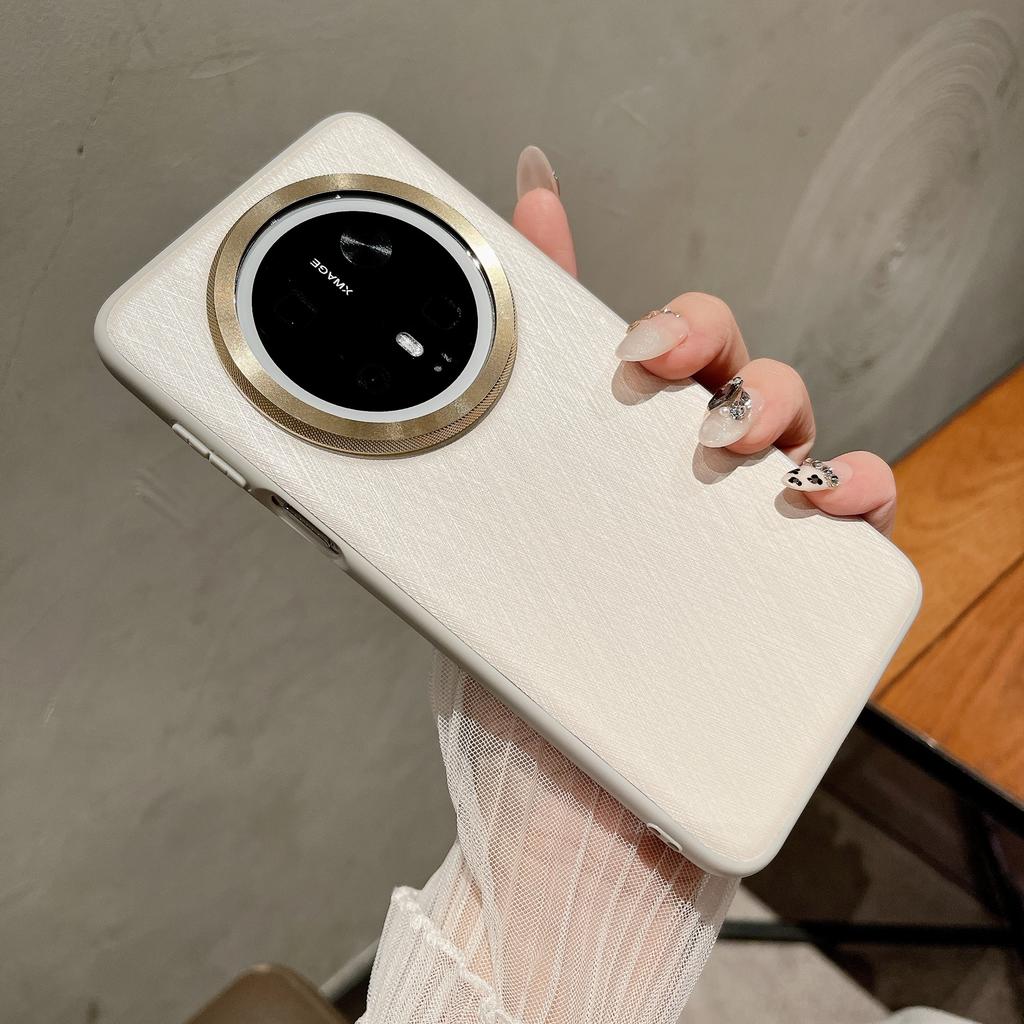 A High-end Phone Case for Huawei Mate70 with Gold Thread and Silver Brocade, and A Frosted Anti-drop Protective Case for Huawei Mate70pro+