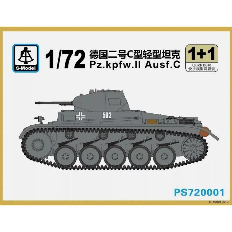 

SMODEL PS720001 1/72 Pz.Kpfw.II Ausf.C Light Tank