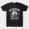 Aziatische Maat Katoenen Unisex T-shirt Print T-shirt Lee Ho Fooks T-shirt No-Cut Print Normale Pasvorm