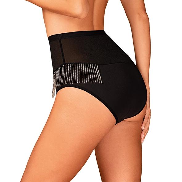 Obsessive - Sexy Milladis High Waist Beaded Panties M/L