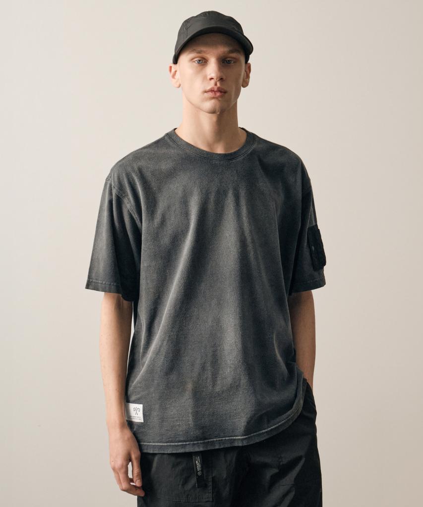 HELEMENT Fog Pigment Short Sleeve T-Shirt (Black)