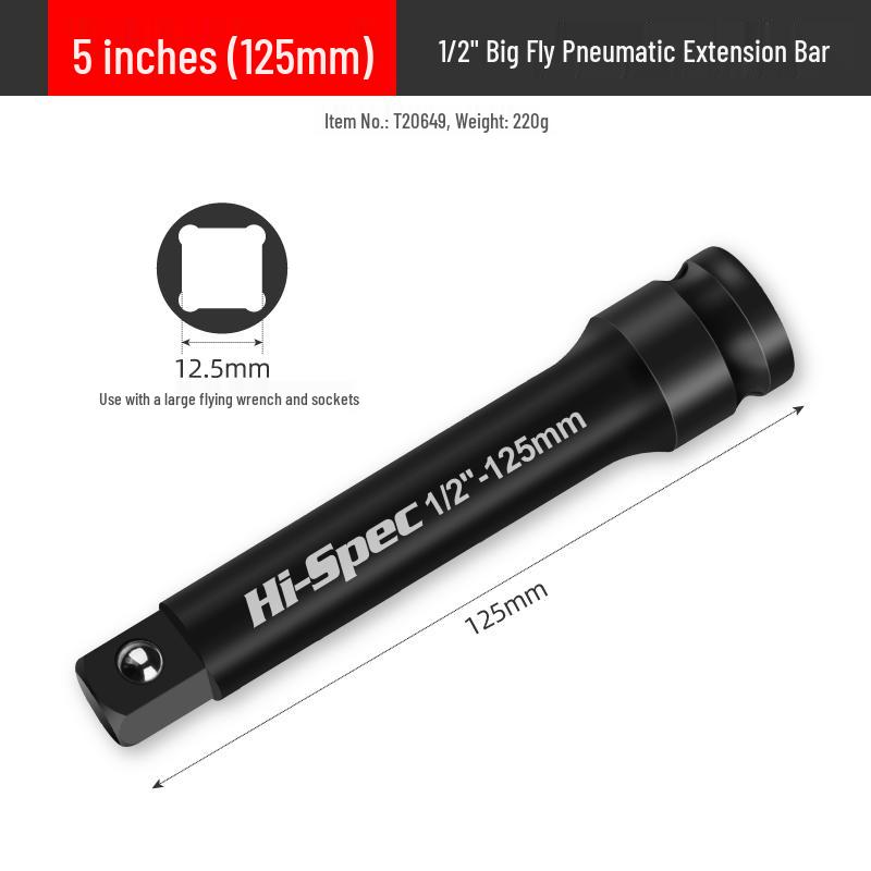 Xi Mengdafei 1/2" Socket Extension Adapter - Multifunctional Electric & Pneumatic Tool