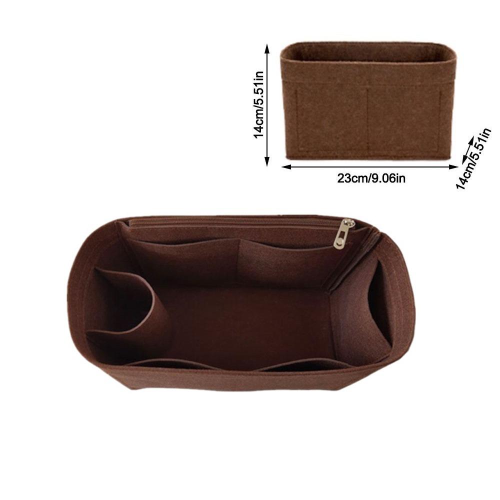 Plstěná vložka do tašky, vícekapesní, velkokapacitní úložná taška se zipem, vnitřní taška pro LV Speedy25/30/35/Gentlewoman