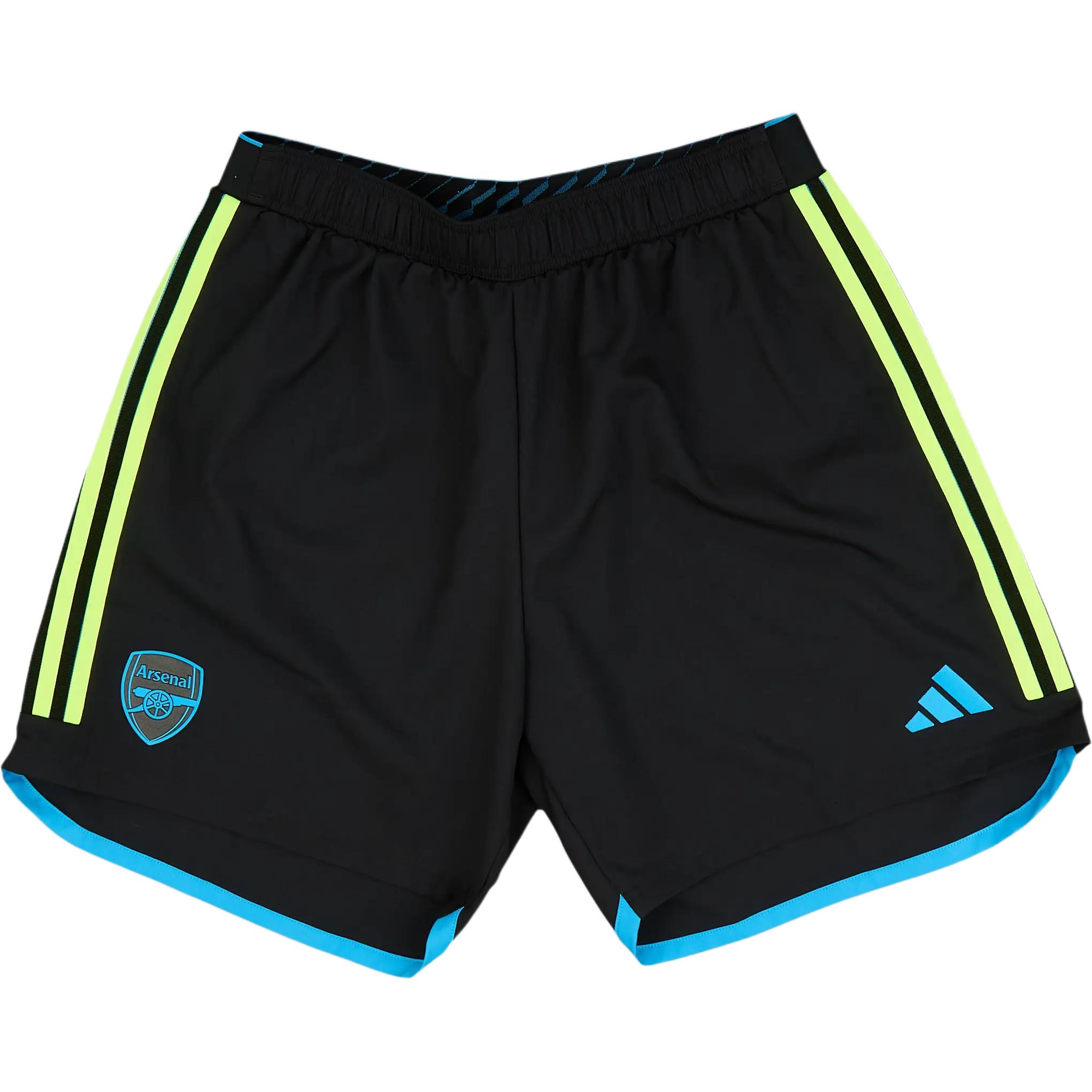 Adidas Arsenal 2023-24 Authentic Away Shorts Breathable Elastic Football Pants Unisex shorts HR6932 M