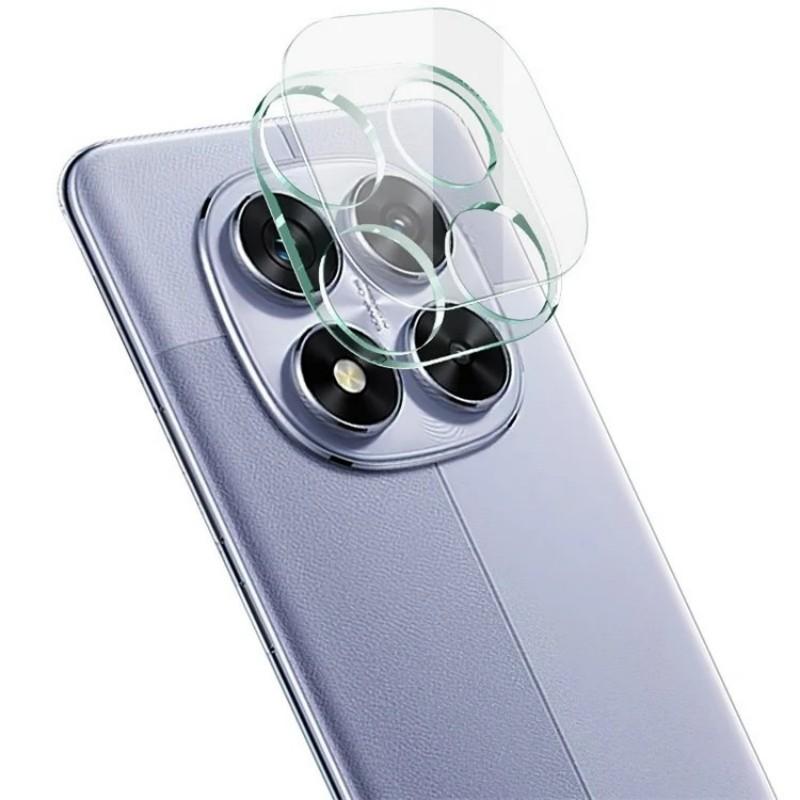 For Xiaomi Poco X7 5G/Xiaomi Redmi Note 14 Pro 5G Camera Lens Protector WANLONFENG Full Coverage HD Clear Lens Film with Cleaning Cloth