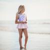 2026 Girls' Disney Princess One-Piece Swimsuit: Cinderella, Snow White & Rapunzel Design