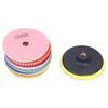 11Pcs/Set Diamond Polishing Pads Sanding Abrasive Disc with Backer Pad for Stone Tile Ceramic