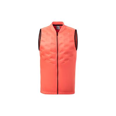 Li Ning Laufserie Reflektierendes Logo Print Daunenweste Herren Westen Fluoreszierend-Orange AYMR059-4