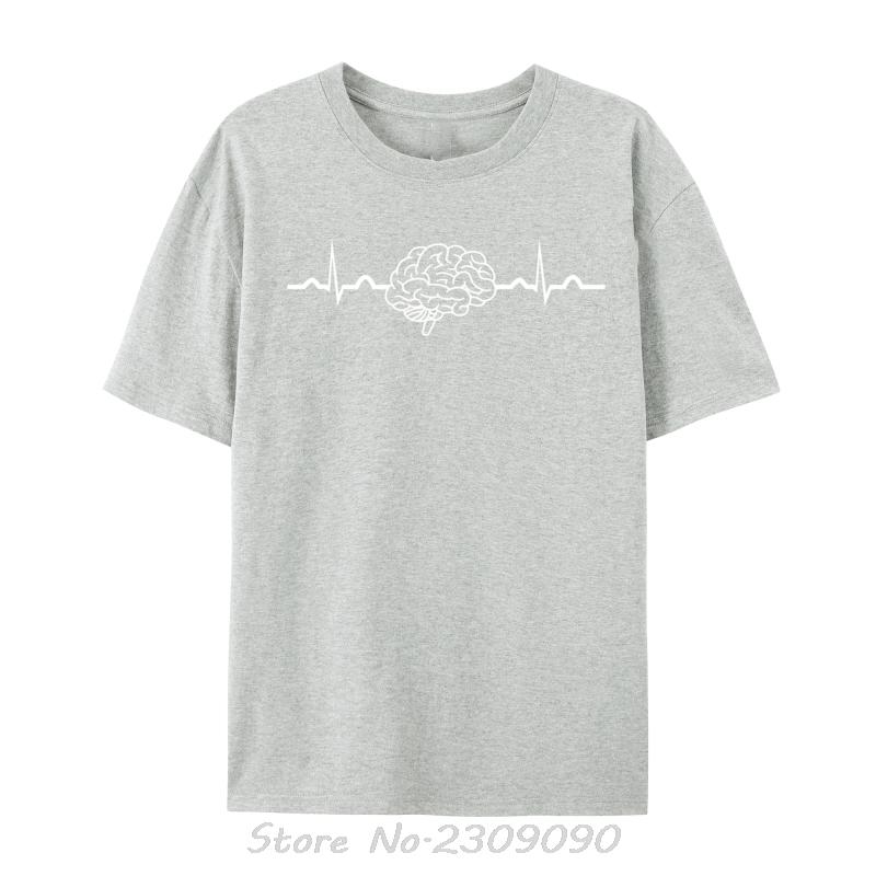 Neuro Nurse Heartbeat Neuro Nursing Neuroscience Nurse Funny Custom Fitness Tight Tshirt Unisex Casual T Shirt Fitness Tshirt S