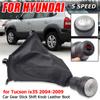 אביזרי רכב ידית הילוכים ידית כדור יד עבור Hyundai Tucson 2004 2005 2006 2007 2008 2009 עם כיסוי גומייה להעברת הילוכים