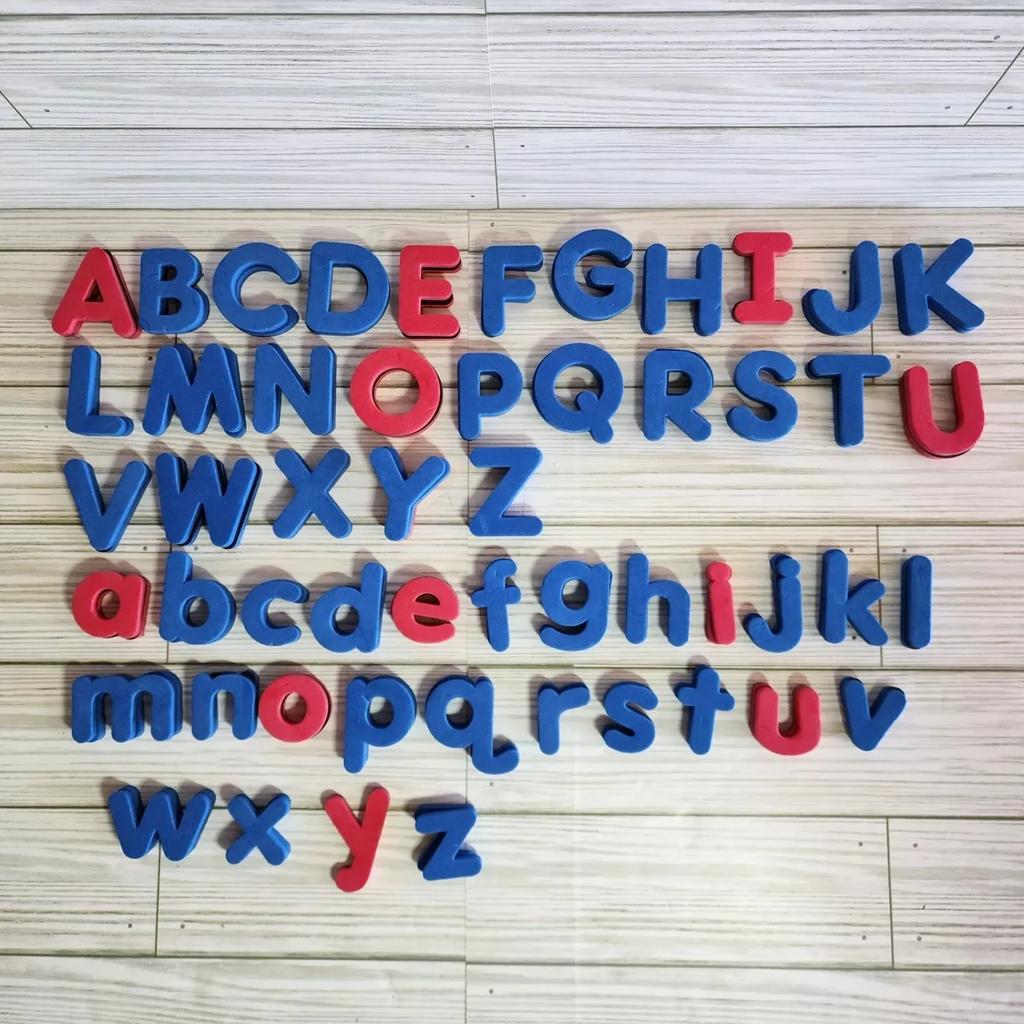 Magneti Letters Toy Colorful Alphabet Toy Playset Developmental Counting Toy Durable Safe Early Educational Toy for Boys & Girls