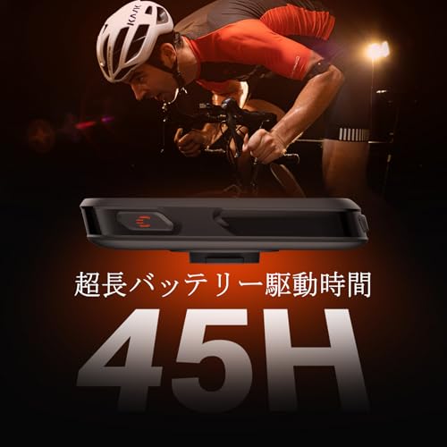 COOSPO CS500 Cycle Computer, GPS-equipped Bicycle Navigation System for Road Bikes, 2.6-inch Speedometer, Wireless Bluetooth 5.0 & ANT+, Cadence/Speed