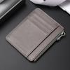 Genuine leather card bag, first layer cowhide card clip, ultra-thin bank credit card cover, multi-card position, and small ID bag.