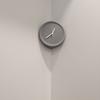 BEPAN Decorative Clock No Punching Inner and Outer Corners Living Room Simple Silent Wall Clock Sense of Technology Art Decoration
