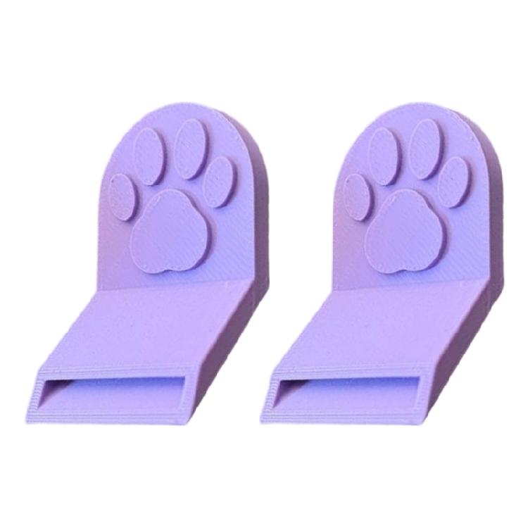 

2 Piece Nonslip Handle Pet Can Opener Portable Ergonomic Manual Tab Lifter For Dog Cats Food Can Kitchen Outdoor Use фіолетовий