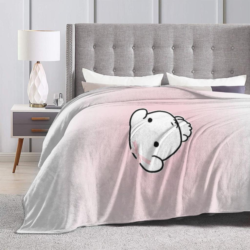 Warm Cozy Blankets Travel Office Cute GANADI Bedding Throws Print Bedspread For Bedroom