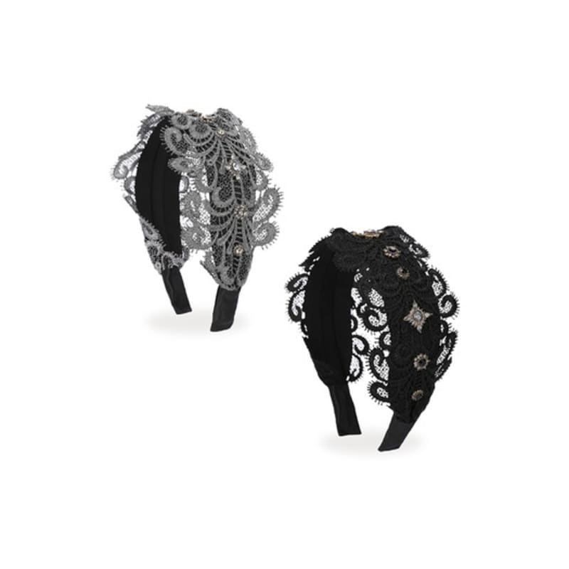 MELA BIANCA Diadema de Encaje Eli