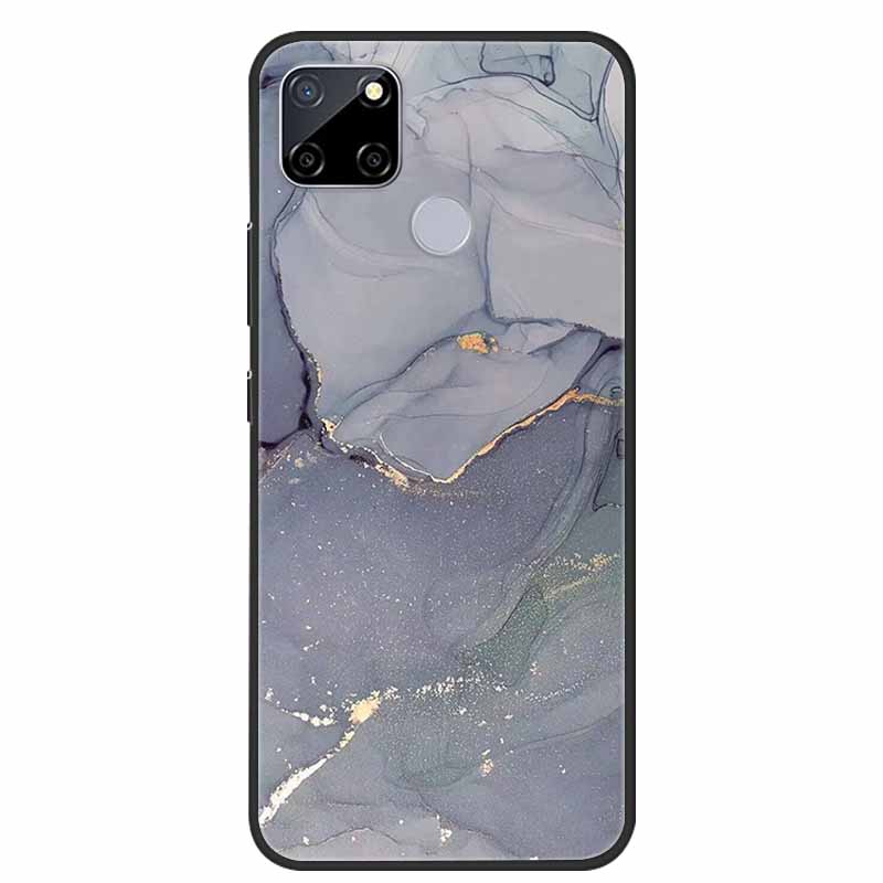 Für Realme C25 Hülle Marmor Silikon TPU Weiche Abdeckung Handyhülle Für OPPO Realme C25S C25 S Funda Stoßfest Coque RMX3191 Capa