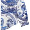 Palace China Plate Shirt Navy Unisex Tops Blue P22SHT111