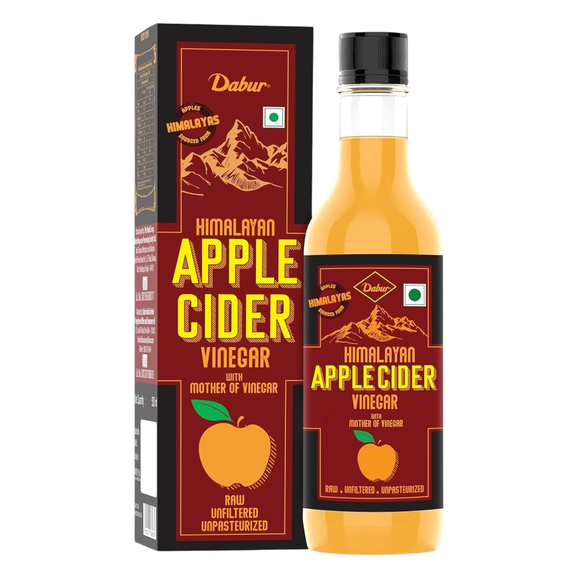 

Dabur Гималайский яблочный уксус 500 мл С маткой Сырой Нефильтрованный Непастеризованный Органический уксус Для контроля веса Здоровая кожа и волосы