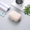Mini Portable 8 Grids Pill Box Travel Medicine Organizer Container Sealed Tablets Storage Box Dispenser Box for Medicines