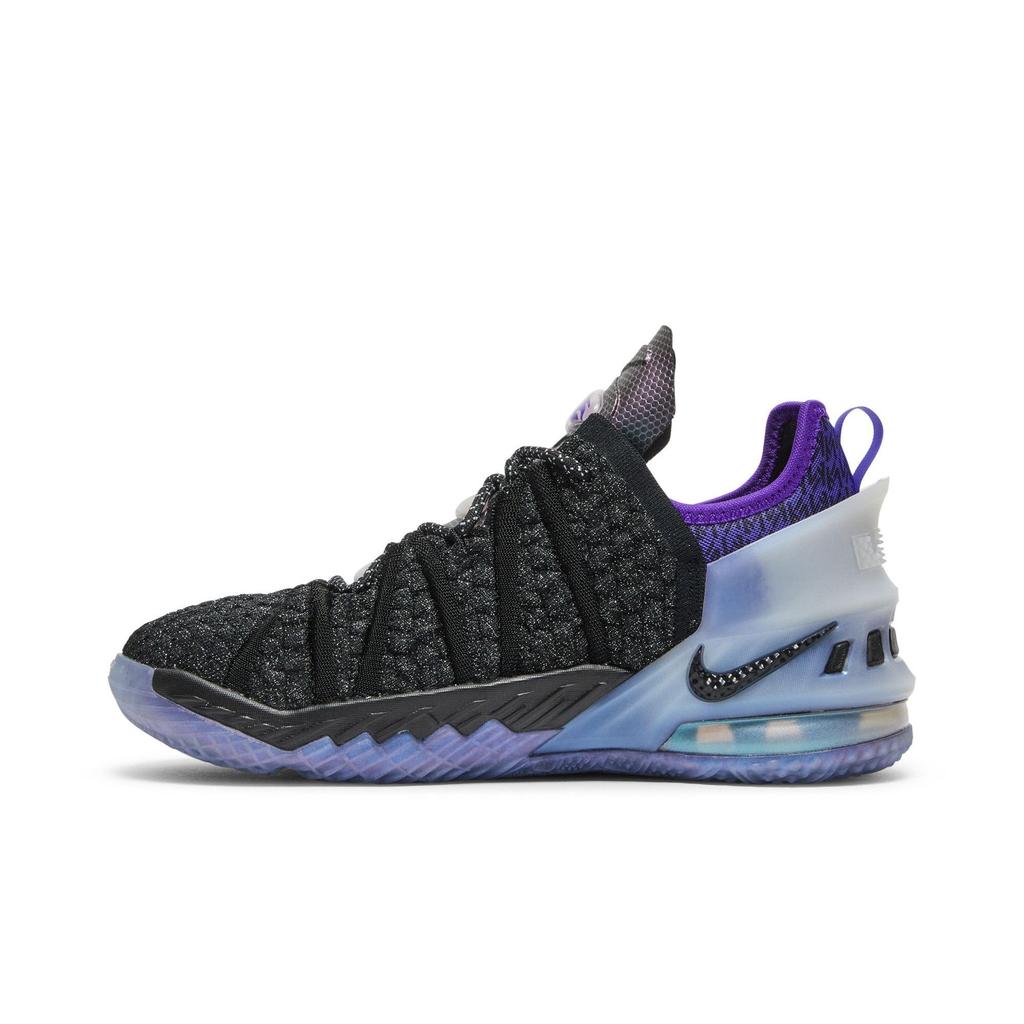Nike LeBron 18 Grade School NRG 'The Chosen 2' (Unisex) Black / Fierce Purple / Metallic Silver / Multi-Color