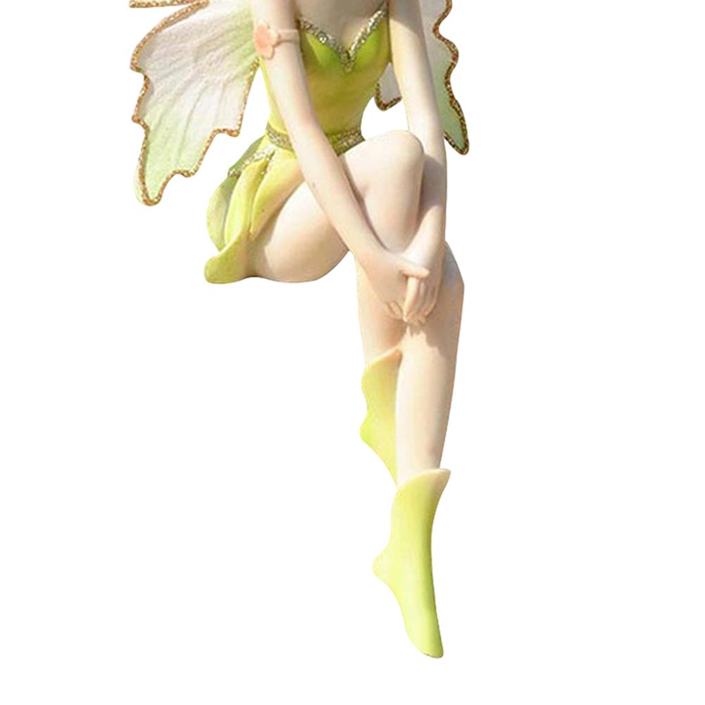 Flower Fairy Figurine Angel Flower Fairy Ornaments Decorative Flower Fairy Adornment Flower Girl Decoration for Home Office