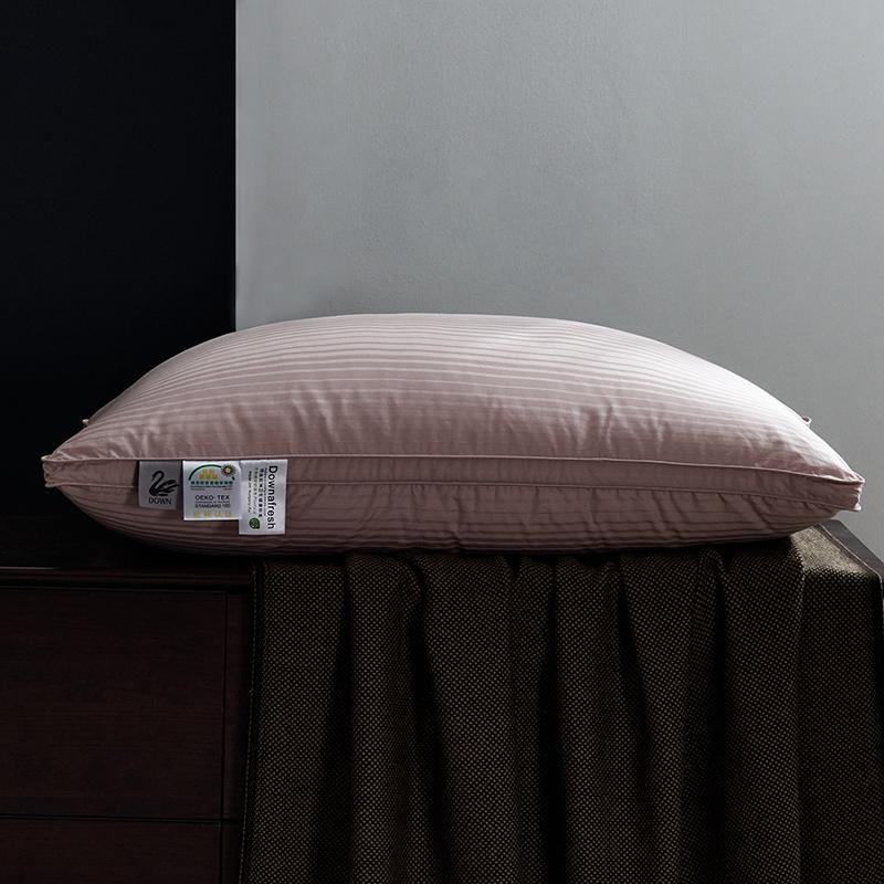 

Подушки из 100% гусиного пуха, подушки для шеи, подушки для сна, чехол из 100% хлопка с гусиным пухом, 1 шт., коллекция для отелей, мягкий комфорт 50x70cm(20x28in)