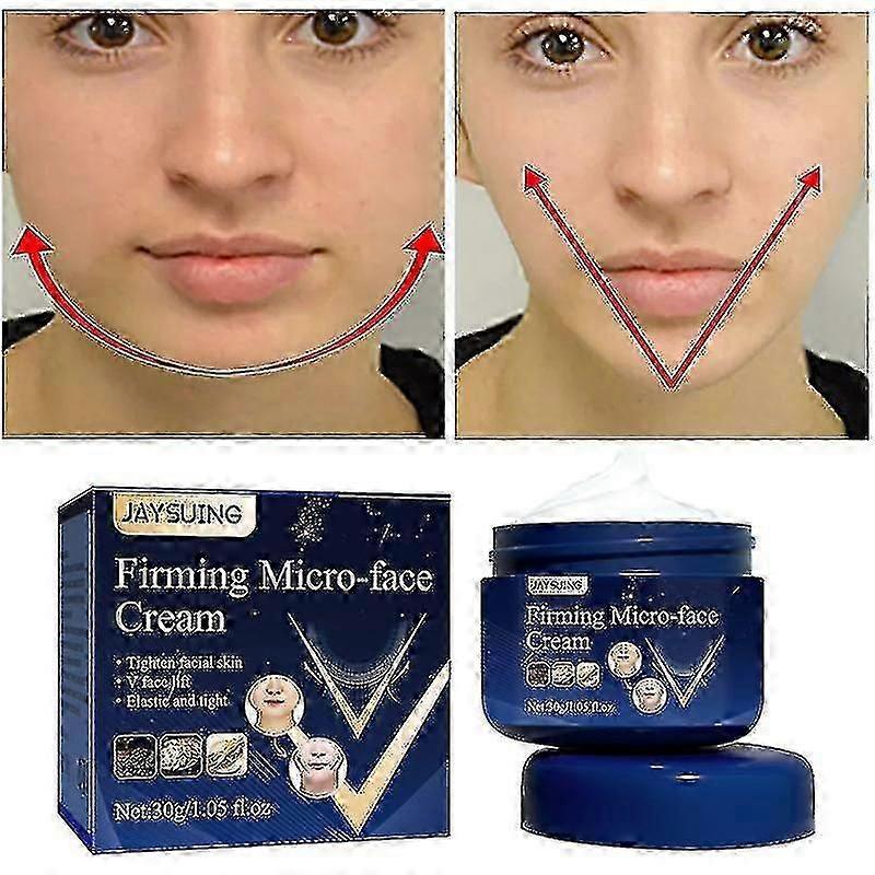 Straffende Face-Lift Schlankheitscreme V-Form Schlankheitsentfernung Kaumuskel Doppelkinn Gesichtsfettverbrennung Anti-Falten Produkte 30g S05 Neuankunft S03