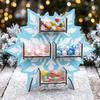 Santa Claus Storage Rack Xmas Tree Dim Sum Display Tray Festival Desktop Ornament  Christmas Party