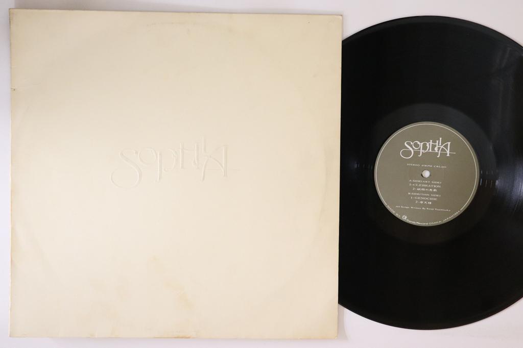12inch Record SOPHIA - Sophia CRL001 CANDY 1984 Japan Japanese Pop/Rock Used