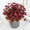 Artificial Flower Silk Small Daisy Hot Sale Wedding Bridal Bouquet Home Room Decoration Outdoor Garden Wreath Festival DIY Gift