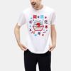 Uniqlo × One Piece Printed Fitted Straight-Cut Crew Neck Short Sleeve T-Shirt Men Tops White 422343-00