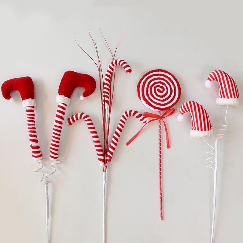 Elf Legs & Knit Hat DIY Christmas Tree Decorations Set