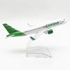 Display Boutique Decoration 16CM Indonesia Citilink Airways A320 Airplane Model Diecast Metal 1/400 Scale Planes Toy for Childre