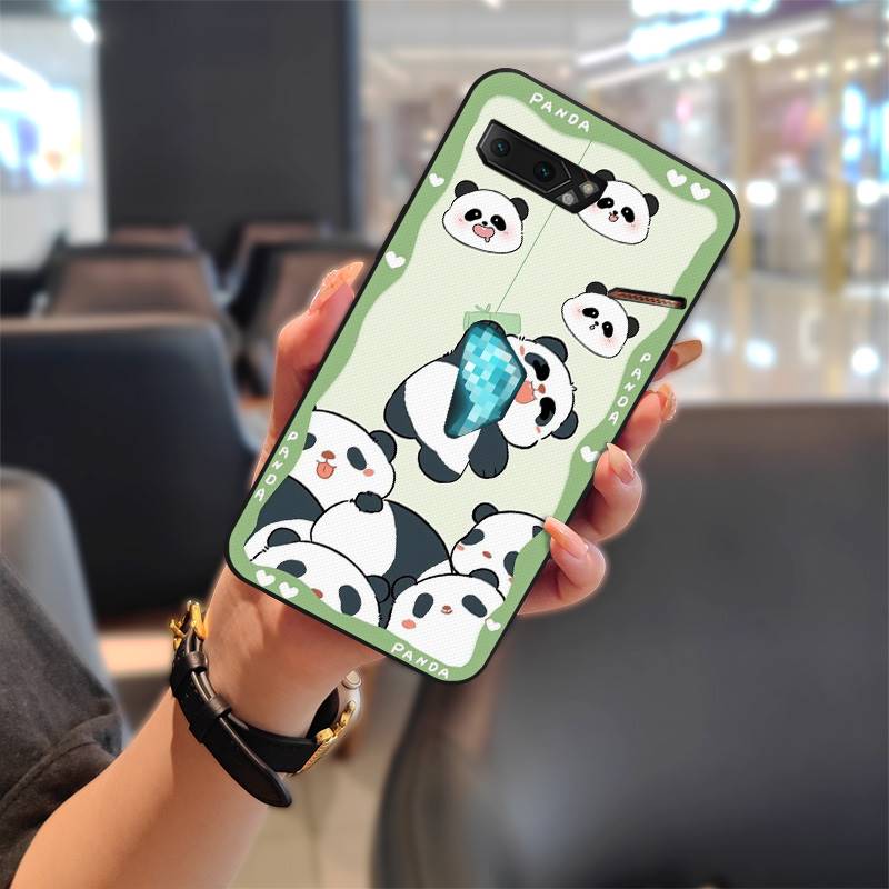 Dirt-resistant Fashion Design Phone Case For Asus ROG Phone II ZS660KL Soft Case Shockproof TPU Durable Cute Anti-dust