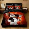 Gizmo Gremlins Pattern Bedding Quilt Set Quilt Cover Pillowcase Home Birthday Gift(1 * duvet cover + 2 * pillowcase, without core)