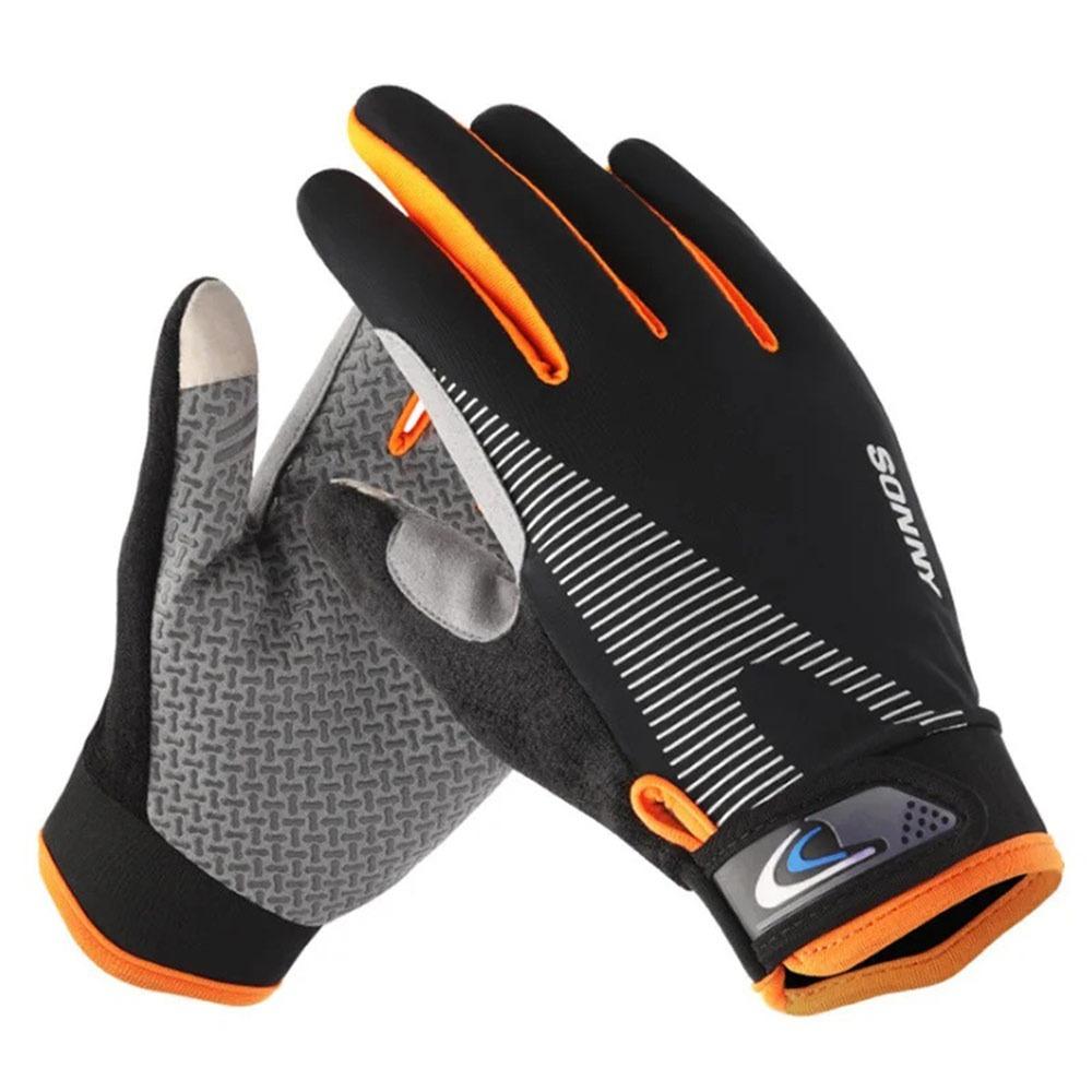 Touch Screen Cycling Gloves Gym Training Gloves for Outdoor Hiking Trekking Cycling Fishing Sports