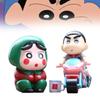 Chan Crayon Shin Motorcycle Action Figure Doll Collectible Toy Car Gift Decor